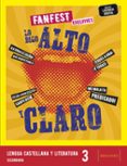 Portada de Lengua Castellana y Literatura 3º ESO Proyecto Fanfest Murcia