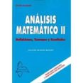 ANALISIS MATEMATICO II: DEFINICIONES, TEORIA, RESULTADOS de BURGOS, JUAN DE 