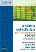 ANALISIS ESTADISTICO PARA LA INVESTIGACION SOCIAL (2 ED.) di VV.AA. 