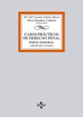 CASOS PRACTICOS DE DERECHO PENAL: PARTE GENERAL (ADAPTADO AL EEES ) di GOMEZ RIVERO, MARIA DEL CARMEN 