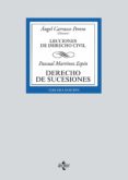 DERECHO DE SUCESIONES: LECCIONES DE DERECHO CIVIL (3 ED.) de MARTINEZ ESPIN, PASCUAL 