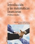 INTRODUCCION A LAS MATEMATICAS FINANCIERAS: PROBLEMAS RESUELTOS de VALLS MARTINEZ, MARIA DEL 