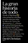 LA GRAN HISTORIA DE TODO de CHRISTIAN, DAVID 