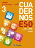 Portada de Cuadernos ESO Lengua y Literatura 3 (3º ESO)