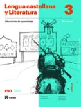 Portada de Lengua Castellana y Literatura por Tareas 3º ESO Codigo Abierto LOMLOE