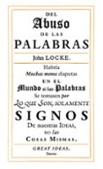 SOBRE EL ABUSO DE LAS PALABRAS de LOCKE, JOHN 