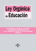 LEY ORGANICA DE EDUCACION di VV.AA. 