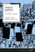 CIENCIA POLITICA: UN MANUAL di VALLES, JOSEP M MARTI PUIG, SALVAD 