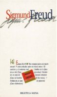 OBRAS COMPLETAS (T. 4) de FREUD, SIGMUND 
