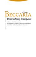 DE LOS DELITOS Y DE LAS PENAS de BECCARIA, CESARE 