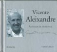 ANTOLOGIA PERSONAL de ALEIXANDRE, VICENTE 