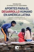INTRODUCCIN AL ENFOQUE DE LAS CAPACIDADES: APORTES PARA EL DESAR ROLLO HUMANO EN AMERICA LATINA di VV.AA. 