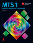 Portada de Matematicas 1º Bachillerato (C.sociales) Ed 2015