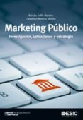 MARKETING PUBLICO: INVESTIGACION, APLICACIONES Y ESTRATEGIA de RUFIN MORENO, RAMON 