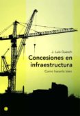 CONCESIONES EN INFRAESTRUCTURA: COMO HACERLO BIEN di GUASCH, J. LUIS 