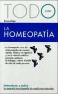 TODO SOBRE LA HOMEOPATIA de BRIGO, BRUNO 