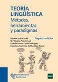 TEORIA LINGISTICA: METODOS, HERRAMIENTAS Y PARADIGMAS de MAIRAL USON, RICARDO 