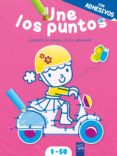 UNE LOS PUNTOS CON ADHESIVOS. ROSA de YOYO 