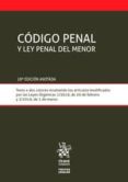 CODIGO PENAL Y LEY PENAL DEL MENOR (28 ED.) de ALVAREZ GARCIA, FRANCISCO JAVIER 