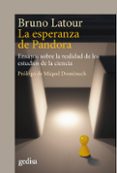 LA ESPERANZA DE PANDORA di LATOUR, BRUNO 