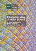 INTRODUCCION BASICA AL ANALISIS FACTORIAL de BARBERO GARCIA, MARIA ISABEL 