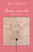 ROBERTE, ESTA NOCHE de KLOSSOWSKI, PIERRE 