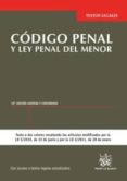 CODIGO PENAL Y LEY PENAL DEL MENOR (18 ED) de ALVAREZ GARCIA, FRANCISCO JAVIER  ANDRES DOMINGUEZ, ANA CRISTINA 