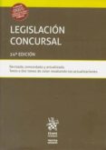 LEGISLACIN CONCURSAL 24 EDICIN 2018 di CAMPUZANO LAGUILLO, ANA BELEN 