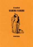 Vanina Vanini Por Stendhal, Tapa Blanda