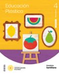 Portada de EDUCACION PLASTICA 4 PRIMARIA CONSTRUYENDO MUNDOS