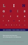 MARCADORES DEL DISCURSO: DE LA DESCRIPCION A LA DEFINICION di VV.AA. 