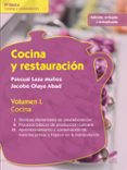 COCINA Y RESTAURACION. VOLUMEN I di LAZA MUOZ, PASCUAL 