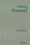 EL POBRE de SIMMEL, GEORG 