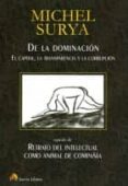 DE LA DOMINACION de SURYA, MICHEL 