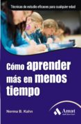 COMO APRENDER MAS EN MENOS TIEMPO di KAHN, NORMA B. 