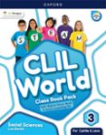 Portada de CLIL World Social Sciences 3. Class book (Castile & Leon)
