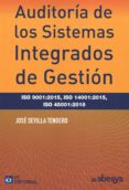AUDITORA DE LOS SISTEMAS INTEGRADOS DE GESTIN di SEVILLA TENDERO, JOSE 