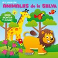 LEE Y JUEGA CON ANIMALES DE LA SELVA PARA MONTAR Y JUGAR! de BUSQUETS, JORDI 