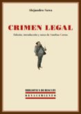CRIMEN LEGAL de SAWA, ALEJANDRO 