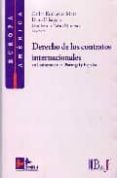 DERECHO DE LOS CONTRATOS INTERNACIONALES EN LATINOAMERICA, PORTUG AL Y ESPAA di ESPLUGUES MOTA, CARLOS 