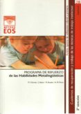 PROGRAMA DE REFUERZO DE LAS HABILIDADES METALINGISTICAS di GOMEZ CANET, PEDRO F. 