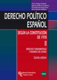 DERECHO POLITICO ESPAOL VOLUMEN II de ALZAGA VILLAAMIL, OSCAR 