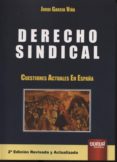 DERECHO SINDICAL di GARCIA VIA, JORDI 