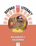 Portada de Oxford CLIL Literacy Music Primary 3. Grandad's records
