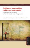 CADAVERES IMPENSABLES di VV.AA