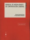 MANUAL DE MODALIDADES DE CONTRATACION LABORAL di TARANCON PEREZ, ENCARNA 