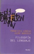 FILOSOFIA DEL LENGUAJE di CONESA, FRANCISCO 