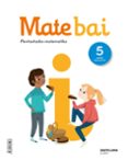 Portada de MATE BAI PENTSATZEKO MATEMATIKA 5 LEH