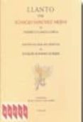LLANTO POR IGNACIO SANCHEZ MEJIAS (FACSIMIL) de GARCIA LORCA, FEDERICO  ROMERO MURUBE, JOAQUIN 