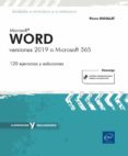 Word: Versiones 2019 U Office 365 Por Pierre Rigollet, Tapa Blanda